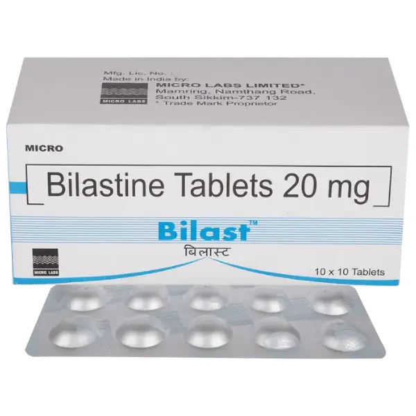 Bilast 20mg Tablet